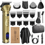 RESUXI 698 New 6 in 1 Trimmers Multi-functional Clipper, Men's Household Nose Hair Clipper Set for Men