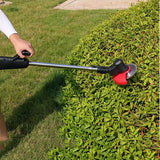 580W 98000Rpm Electric Lawn Mower Adjustable Length Cordless Lawn Angle Adjustable Trimming Garden Lithium Battery Lawn Mower