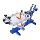 Manual Curved Milk Tea Cup Small Arc hine Round Screen Printing Table
