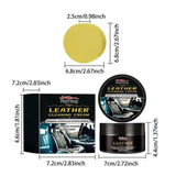 Maintenance Care Cream 138/100g Cleaning Wax Long Lasting Leather Scratch Crac Repair for Car Seat/Sofa/Shoes