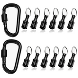 Bit 1/4 Inch Hex Screwdriver Extension Bar Keychain Screw Adapter Change Drill Bits Holder
