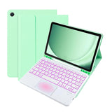 Case Latency-free Colorful Backlit Keyboard Cover for Samsung Tab A9 Plus Wireless Bluetooth with Protective