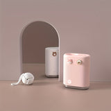 1pc, Cute Pet Bear Humidifier Cute Pet Style Charging With Atmosphere Light Desktop Small Air Hydration Humidifier