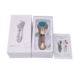 Hot and Cold Beauty Instrument Led Color Photon & Ultrasonic Beauty Skin Instrument Facial Massager Hot Cold Beauty Import Instrument Color Light Skin Rejuvenation