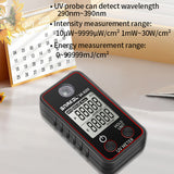SK-8203 High Precise Ultraviolet Illuminometer Portable Illuminance Handheld Illumination Test Meter LCD Display with Data
