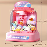 Claw Machines, Mini Crane Machine, Battery Automatic Coin Operated Game With Music