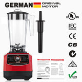 Heavy Duty Commercial Blender, Professional Blender Mixer, Food Processor, Japan Blade Juicer, Ice Smoothie hine, 3L, 2200W