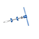 Bike Headset Cup Press in Tool Aluminium Alloy Handle Bearing Installer for Bicycle Repair Professional Blue Sturdy