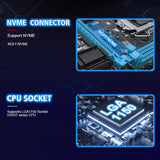 H81 Motherboard Support SATA 3.0 2.0 Micro-ATX LGA1150 Desktop Computer Mainboard PCI Express X16 X1 M.2 Nvme/NGFF Slot