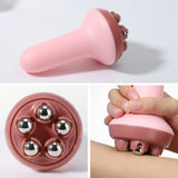 Handheld Roller Magnetic Bead Meridian Brush Anti Cellulite Massager Full Body Slimming Massage Tool