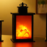 1pc, Electric Fireplace, Simulation Flame Fireplace Wind Lamp Smart Touch Switch Simulation Charcoal Decoration Home Cute Aesthetic Stuff Home Decor Room Decor Fall Winter Essential Back To School Supplies