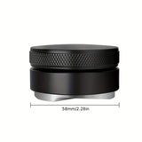 1pc Coffee Distributor & Tamper, Dual Head Coffee Leveler Fits For 58mm, Professional Espresso Hand Tampers, Coffee Distributor