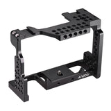Andoer Cage Video Film Movie Making Stabilizer with Cold Shoe Mount for Sony A7II/A7III/A7SII/A7M3/A7RII/A7RIII Camera