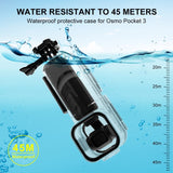Sport Camera Dive for DJI OSMO Pocket 3 Waterproof Underwater 45M Protective Case Diving Housing Photography Accessory