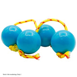 1 Pair Rhythm Ball Maracas ABS+Climbing Rope Sand Egg Band Accompaniment Baby Early Education Toy Husband
