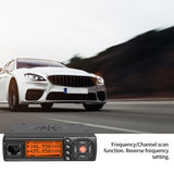 BJ-218 Automobile Mobile Radio Double Display Multi-modes Adjustable Programmable DC 12V/13.8V Two-Way Radios with Cooling Fan