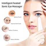 Portable home use beauty eye care device 2023 remove eye wrinkle anti wrinkle eye massager wand with heat compression