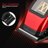 2024 New WMARK NG-X1 Men's Clipper 10000 RPM Magnetic Caliper 3-color Replaceable with Charging Base Hair Trimmer for Men
