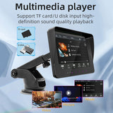 12-36V 7 Inch Car Mp5 Multimedia Player Multifunctional Support Wirelss Carplay Android Auto Mirror k Radio Reverse Image
