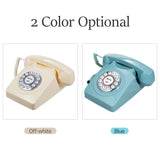 Retro Guest Book with Audio Message Record - Wedding Phone Customized with Voicemail, Ideal for Bridal Shower and Birthday Party
