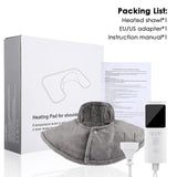 Electric Heating Pad for Shoulder Winter Warm Blanket Neck Cervical Muscle Relax Joint Pain Relief Physiotherapy EU/US Plug