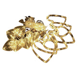 Heart shaped LED waterproof curtains with two food options - perfect for Valentine's Day