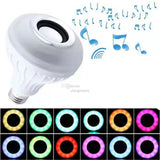 E27 Wireless Bluetooth Speaker +12W RGB Bulb LED Lamp 110V 220V Led Light Music Player Audio with Remote Control Smart Electronics