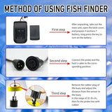 Erchang XF03 Portable Sonar Fish lure Echo Sounder Lake Sea 100M Depth Fishing Finder