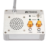 RETEKESS full duplex window intercom digital system anti howling echo counter bank hospital