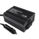 150W Modified Sine Wave DC 12V to AC 110/220V Portable Car Power Inverter Charger Converter Adapter with EU/US Plug