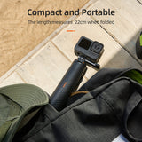 Sports Camera ating Selfie Stick Tripod Stand Max. 61cm/ 24inch Extendable Length 200g Payload for GoPro Hero 12/11/10/9 More