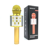 Karaoke Microphone for Kids Singing,5 in 1 Wireless Bluetooth Portable Handheld Mic Speaker hine Player Recorder Home Gifts