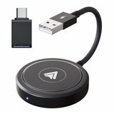 Wireless Android Auto Adapter, 2023 Upgrade 5Ghz WiFi Android Auto Dongle for Converting Factory Wired Android Auto to Wireless