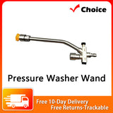 Foam Cannon Dual-Connector Accessory 1/4'' Quick Connect Double Tip Attachment for High Pressure Washer
