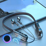 Bluetooth 5.2 Earphones Neckband Wireless Earbuds Magnetic Earphone Waterproof Sport Headset with Mic Long Battery Life