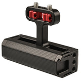 Camera Cage Side Handle Camera Metal Side Handle with Cold Shoe Mount 1/4 Screw for Sony Canon Nikon Camera Cage Handle Grip