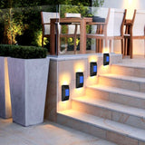 4Pcs Garden Decoration Powerful Outdoor Waterproof Wall Lamp Solar Powered Sunlight Street Light