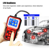 KW681 Car&Motrocycle Battery Tester & OBDII Diagnostic Scanner Tool 2 in 1