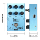 IRIN Effect VOX AC30 Cabinet Simulator Effector Pedal Speaker Simulation for Guitar Bass
