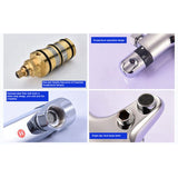 Tap Hot and Cold Bathroom Mixer Mi Vae Bathtub Faucet Thermostatic Shower Faucets Set