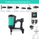 Multipurpose Hydropower Woodworking Steel Nailer Concrete Ceiling Frame Trunk Rechargeable Gas Nail Gun