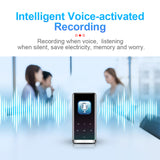 Black Compact Size With Key And HIFI MP3 Player Speaker Touch Bluetooth Recorder