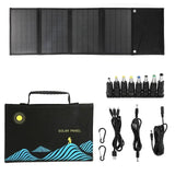 100W Solar Panel Folding Bag USB+DC Output Solars Charger Foldable Sola r Charging Device Outdoor Portable Power Supply
