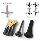 Portable Foldable Tripod Stand Non-slip Wind Instrument Accessories suitable for Holder Clarinet Trumpet Flute Oboe Saxophone