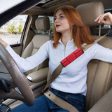 Seat Belt Cushion 22.5cm Wear Resistant Comfortable Car Seatbelt Cover Non Slip Shoulder Neck Chest