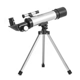 Astronomical Compact Portable Telescope of 90X Magnification with Finder Scope Adjustable Tripod for Kids Beginners