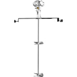 Explosion-Proof 50-Gallon Pneumatic Mixer Horizontal Plate Step Paint Tank Barrel Aluminum Alloy