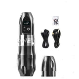 2400mAh Wireless Tattoo Machine Battery Rotary Pen Strong Coreless Motor with LCD Digital Display for Tatto Artist Body