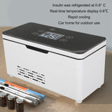 Coog Mini Fridge Touch Screen Adjustable Portable Insu Cooler Refrigerator Box