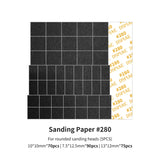 DSPIAE Reciprocating Polishing Pen with Flat Head/Curved Sanding Paper Head - For Military Model Craft Tools and Hobby.